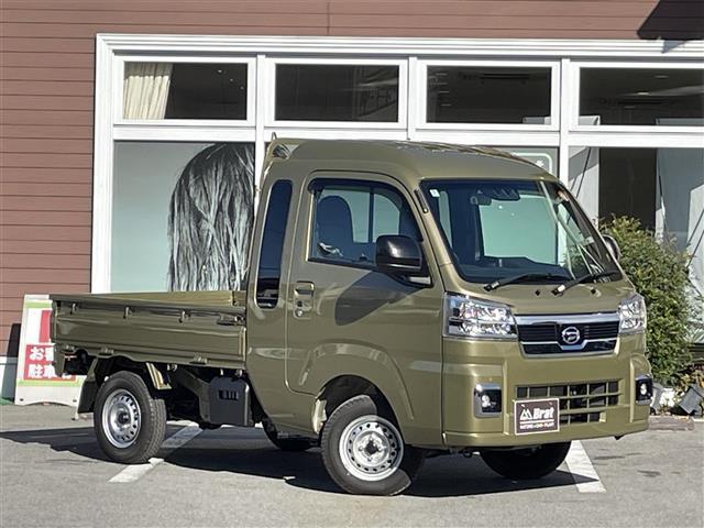 ハイゼットトラック ジャンボ　エクストラ　パートタイム４ＷＤ　リアデフロック　コーナーセンサー　ＬＥＤヘッドライト　サイドバイザー　作業等　ラバーマット　アイドリングストップ（13枚目）