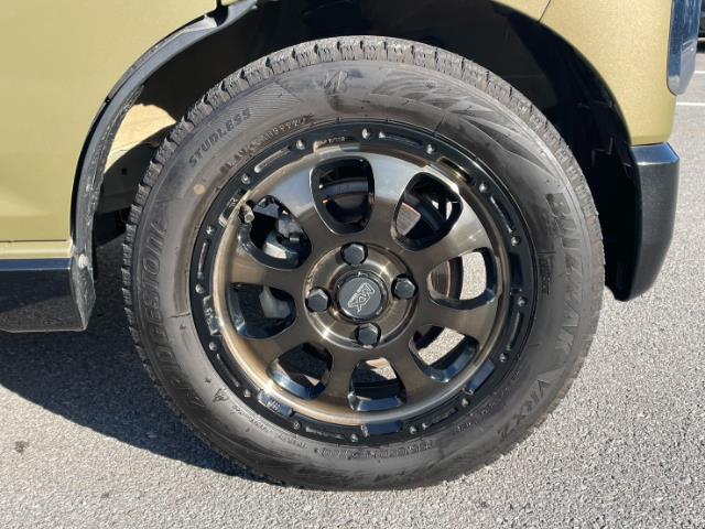 アトレー ＲＳ　マッドクロス１４インチＡＷ　純正マルチレール　純正ユーティリティフック　純正ルーフスポイラー　パナソニック７型メモリーナビ　（ＣＤ／ＤＶＤ／ＢＴ／フルセグＴＶ）室内カーテン　クルコン　バックカメラ（7枚目）