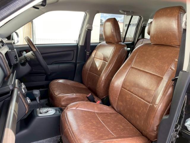 プロボックス Ｆ　デイトナスタイルホイールキャップ　Ｂｒａｔオリジナルリフトアップキット　ステルス　フロントグリル　ＴＯＹＯＴＡエンブレム　ヘッドライトカバー　テールランプカバー　Ｂｒａｔオリジナルシートカバー（23枚目）