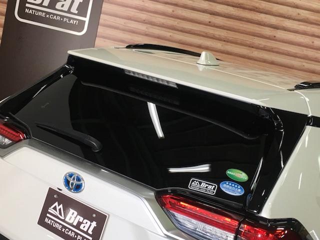ハイブリッドG 4WD 禁煙車 ワンオーナー トヨタセーフティー TRDフルエアロ ルーフレール 黒革 パワーバックドア レーダークルーズ プリクラッシュ シートヒーター 置くだけ充電 ハンドルヒーター 車線逸脱警報(38枚目)