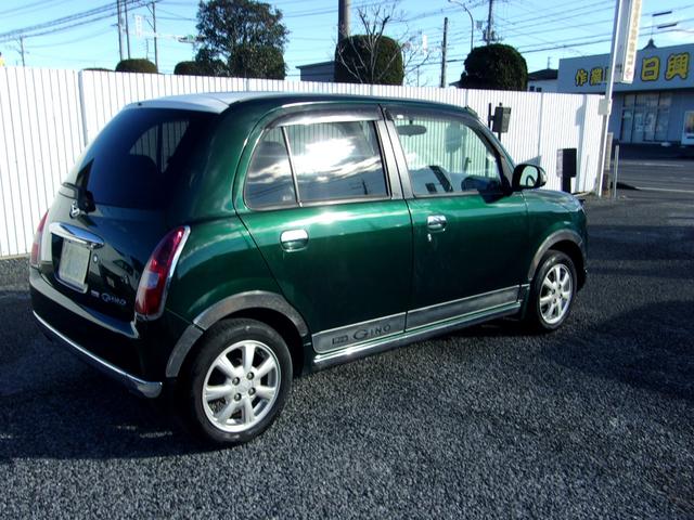 ミラジーノ プレミアムＬ　キーレス　ホワイトルーフ　メッキパーツ　ＣＤ　シートカバー　ウィンカミラー（9枚目）