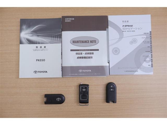 パッソ モーダ 4WD ワンセグ メモリーナビ ミュージックプレイヤー接続可 バックカメラ 衝突被害軽減システム LEDヘッドランプ 記録簿 アイドリングストップ(12枚目)
