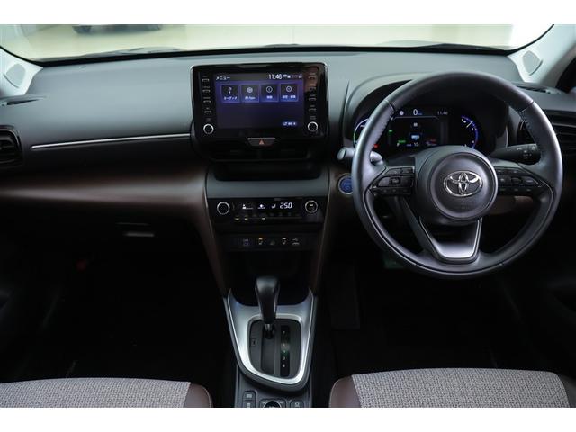 ヤリスクロス ハイブリッドZ 4WD ミュージックプレイヤー接続可 バックカメラ 衝突被害軽減システム ETC ドラレコ LEDヘッドランプ 記録簿(4枚目)