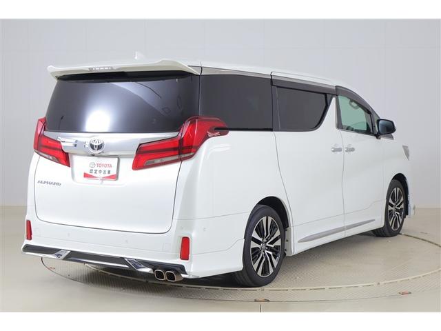 アルファード ２．５Ｓ　Ｃパッケージ　サンルーフ　フルセグ　メモリーナビ　ＤＶＤ再生　ミュージックプレイヤー接続可　後席モニター　バックカメラ　衝突被害軽減システム　ＥＴＣ　ドラレコ　両側電動スライド　ＬＥＤヘッドランプ　乗車定員７人（3枚目）