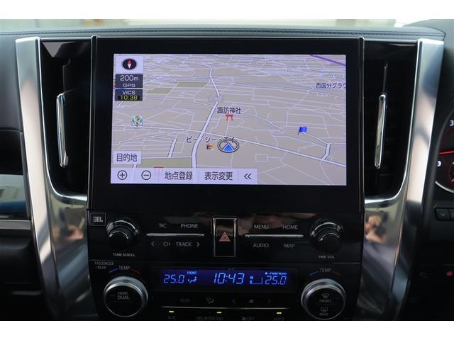 アルファード ２．５Ｓ　Ｃパッケージ　サンルーフ　フルセグ　メモリーナビ　ＤＶＤ再生　ミュージックプレイヤー接続可　後席モニター　バックカメラ　衝突被害軽減システム　ＥＴＣ　ドラレコ　両側電動スライド　ＬＥＤヘッドランプ　乗車定員７人（5枚目）