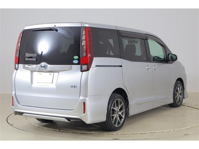 ノア ハイブリッドＧ　フルセグ　メモリーナビ　ＤＶＤ再生　ミュージックプレイヤー接続可　バックカメラ　ＥＴＣ　ドラレコ　両側電動スライド　ＬＥＤヘッドランプ　乗車定員７人　３列シート　フルエアロ　記録簿（3枚目）