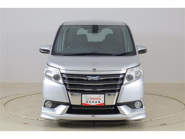 ノア ハイブリッドＧ　フルセグ　メモリーナビ　ＤＶＤ再生　ミュージックプレイヤー接続可　バックカメラ　ＥＴＣ　ドラレコ　両側電動スライド　ＬＥＤヘッドランプ　乗車定員７人　３列シート　フルエアロ　記録簿（11枚目）