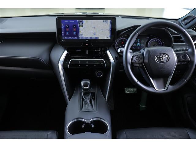 ハリアー Z レザーパッケージ 革シート サンルーフ フルセグ メモリーナビ ミュージックプレイヤー接続可 バックカメラ 衝突被害軽減システム ETC ドラレコ LEDヘッドランプ 記録簿(4枚目)