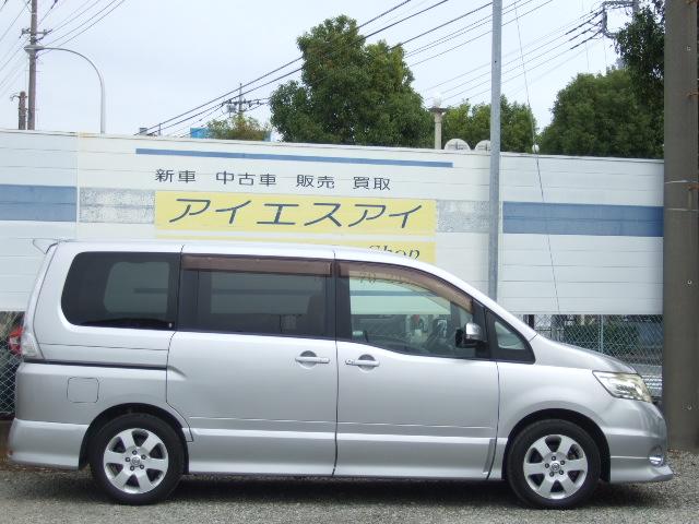 セレナ ハイウェイスター　Ｖエアロセレクション　純正ナビＴＶ　バックモニター　ＥＴＣ　両側電動スライドドア　エアロ　ＨＩＤヘッドライト　スマートキー（4枚目）