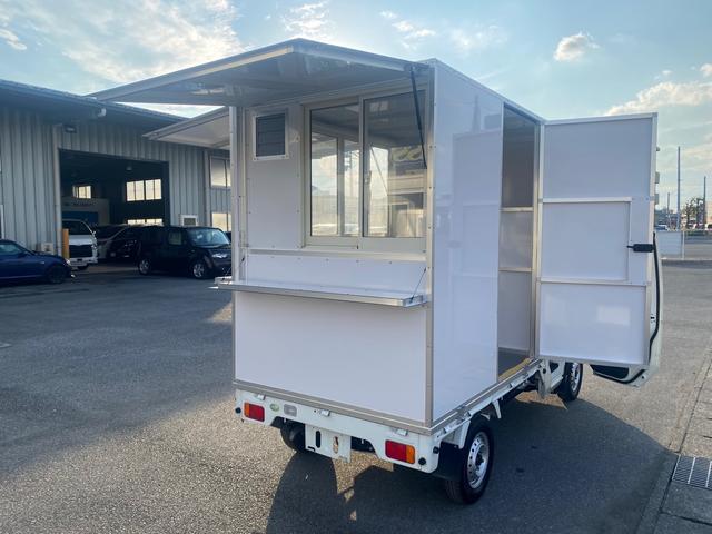 ＫＣエアコン・パワステ　キッチンカー　移動販売車　新規製作ＢＯＸ　後部架装部未使用(21枚目)