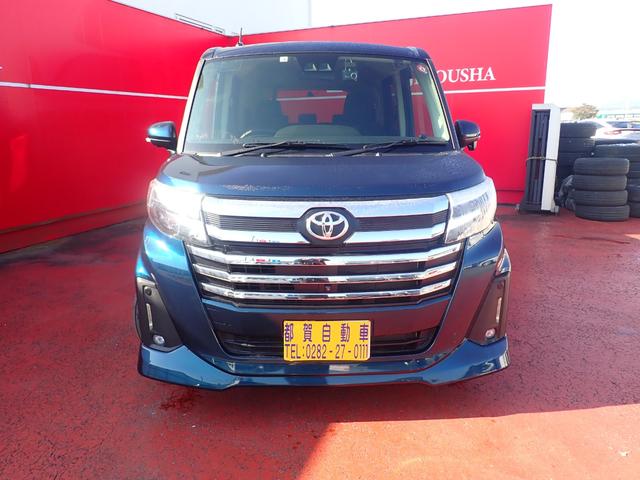 ルーミー カスタムＧ－Ｔ　純正９インチナビ　フルセグ　両パワスラ　セーフティセンス　レーダークルーズ　パノラミックビューモニター　コーナーセンサー　オートライト　Ｐスタート　ＬＥＤヘッドライト　前シートヒーター　前後ドラレコ（2枚目）