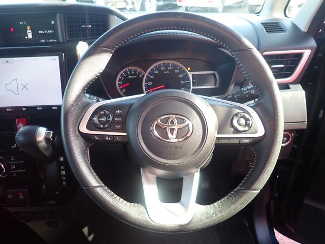 ルーミー カスタムＧ－Ｔ　純正９インチナビ　フルセグ　両パワスラ　セーフティセンス　レーダークルーズ　パノラミックビューモニター　コーナーセンサー　オートライト　Ｐスタート　ＬＥＤヘッドライト　前シートヒーター　前後ドラレコ（23枚目）