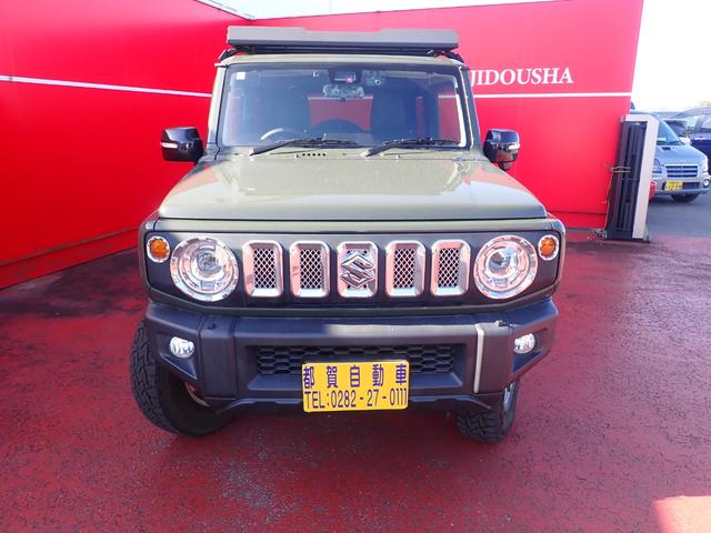 ジムニー ＸＣ　純正８インチナビ・ＥＴＣ・シートヒーター・前後ドラレコ・リヤラダー・ルーフキャリア・背面タイヤハードカバー（2枚目）