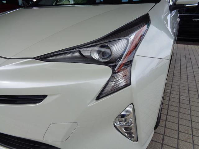 プリウス Sツーリングセレクション 純正大型ナビ TV ETC2.0車載器 バックモニター ブラックレザーシート シートヒーター オートハイビーム レーダークルーズ LEDライト 純正アルミホイール(10枚目)