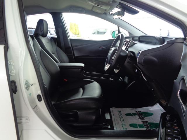 プリウス Sツーリングセレクション 純正大型ナビ TV ETC2.0車載器 バックモニター ブラックレザーシート シートヒーター オートハイビーム レーダークルーズ LEDライト 純正アルミホイール(40枚目)