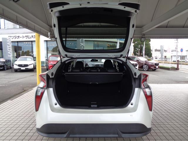 プリウス Sツーリングセレクション 純正大型ナビ TV ETC2.0車載器 バックモニター ブラックレザーシート シートヒーター オートハイビーム レーダークルーズ LEDライト 純正アルミホイール(80枚目)