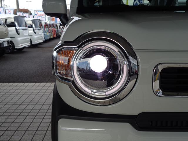 ハスラー ハイブリッドＧ　【届出済未使用車】　メッキフロントグリル、ヘッドランプガーニッシュ　　ファブリックシート表皮　フルオートエアコン　運転席・助手席シートヒーター　１５インチスチールホイール　ウレタンステアリングホイール（9枚目）