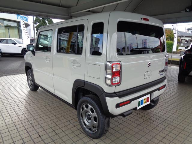 ハスラー ハイブリッドＧ　【届出済未使用車】　メッキフロントグリル、ヘッドランプガーニッシュ　　ファブリックシート表皮　フルオートエアコン　運転席・助手席シートヒーター　１５インチスチールホイール　ウレタンステアリングホイール（14枚目）