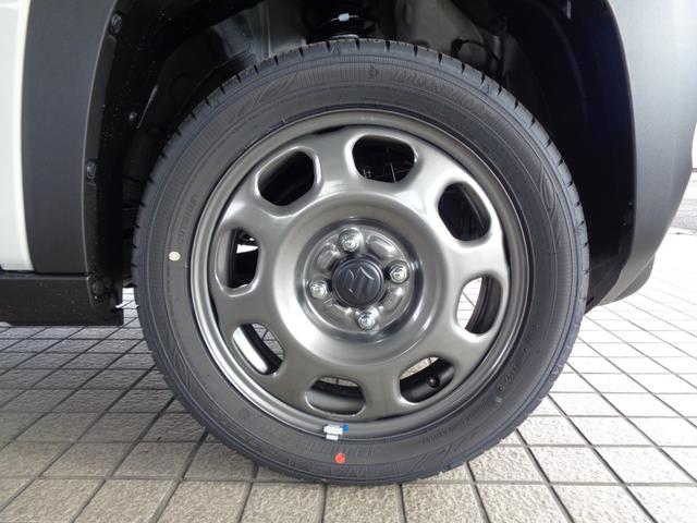 ハスラー ハイブリッドＧ　【届出済未使用車】　メッキフロントグリル、ヘッドランプガーニッシュ　　ファブリックシート表皮　フルオートエアコン　運転席・助手席シートヒーター　１５インチスチールホイール　ウレタンステアリングホイール（18枚目）