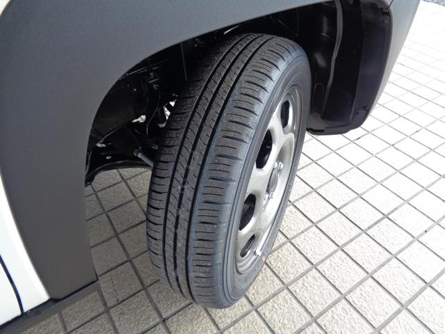 ハスラー ハイブリッドＧ　【届出済未使用車】　メッキフロントグリル、ヘッドランプガーニッシュ　　ファブリックシート表皮　フルオートエアコン　運転席・助手席シートヒーター　１５インチスチールホイール　ウレタンステアリングホイール（19枚目）