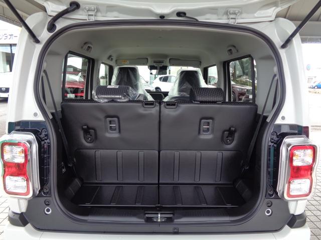 ハスラー ハイブリッドＧ　【届出済未使用車】　メッキフロントグリル、ヘッドランプガーニッシュ　　ファブリックシート表皮　フルオートエアコン　運転席・助手席シートヒーター　１５インチスチールホイール　ウレタンステアリングホイール（56枚目）