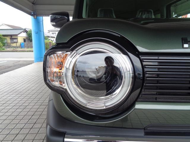 ハスラー タフワイルド　【届出済未使用車】運転席助手席シートヒーター　マイルドハイブリッド　フルオートエアコン（ナノイーＸ搭載）　ＬＥＤフロントフォグランプ　ルーフレール　１５インチアルミホイール　本革巻ステアリングホイール（7枚目）