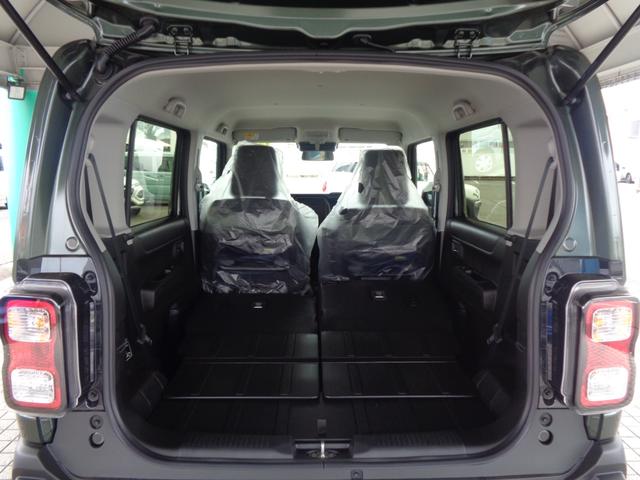 ハスラー タフワイルド　【届出済未使用車】運転席助手席シートヒーター　マイルドハイブリッド　フルオートエアコン（ナノイーＸ搭載）　ＬＥＤフロントフォグランプ　ルーフレール　１５インチアルミホイール　本革巻ステアリングホイール（53枚目）