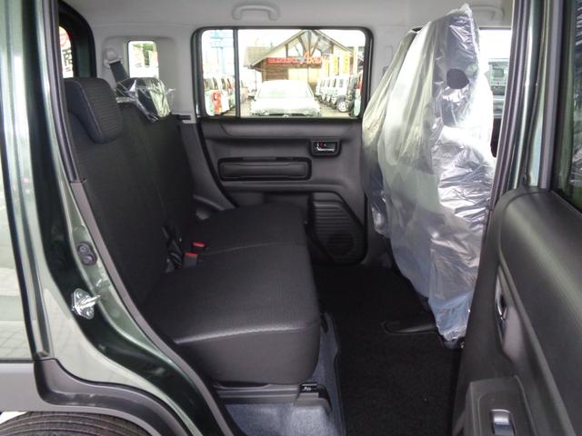 ハスラー タフワイルド　【届出済未使用車】運転席助手席シートヒーター　マイルドハイブリッド　フルオートエアコン（ナノイーＸ搭載）　ＬＥＤフロントフォグランプ　ルーフレール　１５インチアルミホイール　本革巻ステアリングホイール（56枚目）