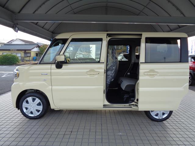 スペーシア ハイブリッドＧ　【届出済未使用車】デュアルセンサーブレーキサポートＩＩ　誤発進抑制機能　ＬＥＤヘッドランプ　１４インチフルホイールキャップ　ウレタンステアリングホイール　運転席・助手席インパネドリンクホルダー（12枚目）
