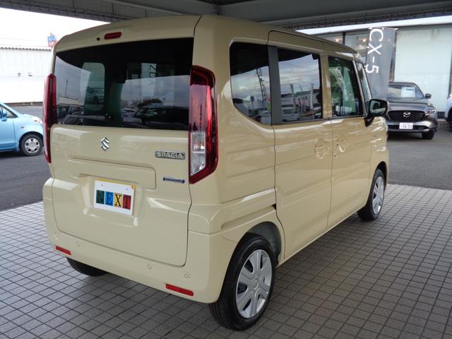 スペーシア ハイブリッドＧ　【届出済未使用車】デュアルセンサーブレーキサポートＩＩ　誤発進抑制機能　ＬＥＤヘッドランプ　１４インチフルホイールキャップ　ウレタンステアリングホイール　運転席・助手席インパネドリンクホルダー（20枚目）
