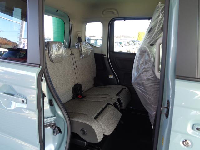 スペーシア ハイブリッドX 【届出済未使用車】LEDヘッドランプ スリムサーキュレーター 後席両側ワンアクションパワースライドドア ロールサンシェード 運転席助手席シートヒーター 後席両側パーソナルテーブル マルチユースフラップ(32枚目)