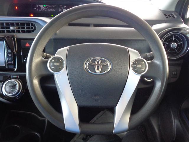 アクア S カーナビ Bluetooth FM/AMラジオ ワンセグ CD/DVD対応 ETC車載器 バックカメラ ハイブリッド車(18枚目)