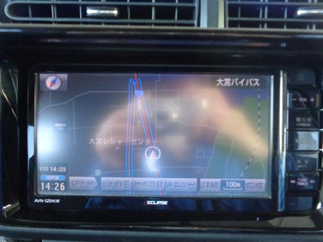 アクア S カーナビ Bluetooth FM/AMラジオ ワンセグ CD/DVD対応 ETC車載器 バックカメラ ハイブリッド車(29枚目)