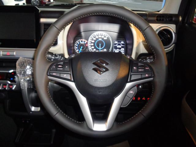 クロスビー ハイブリッドＭＺ　【登録済使用車】ＬＥＤヘッドランプ　ＬＥＤフロントフォグランプ　メッキドアハンドル　本革巻ステアリングホイール　運転席・助手席シートヒーター　ファブリックシート表皮　防汚タイプラゲッジフロア（42枚目）