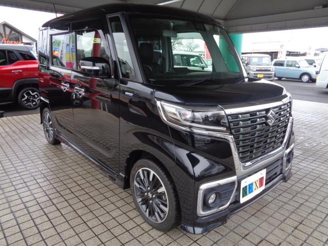 スペーシアカスタム ハイブリッドＸＳ　８インチナビ　フルセグ　Ｂｌｕｅｔｏｏｔｈ　ＣＤ　ＥＴＣ車載器　シートヒーター（10枚目）