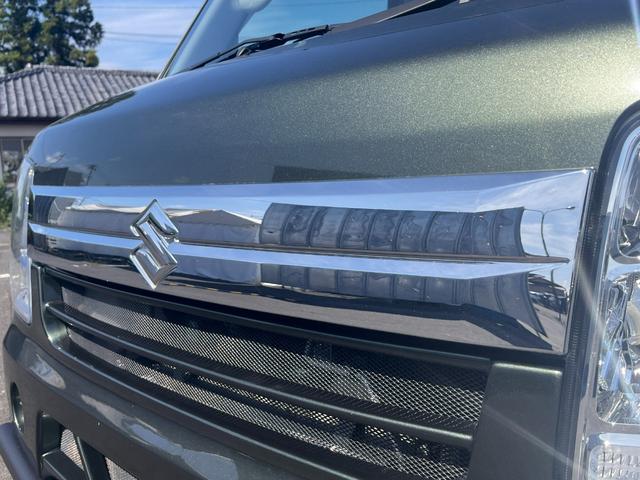 エブリイワゴン ＰＺターボスペシャル　３５ｍｍリフトアップ　ＫＥＮＯＵフロントバンパー　ＫＥＮＯＵガードバー　ＫＥＮＯＵリヤショートバンパー　１５インチカスタムホイール　オフロードタイヤ　７インチ地デジナビ　ＥＴＣ　バックカメラ　ドラレコ（10枚目）