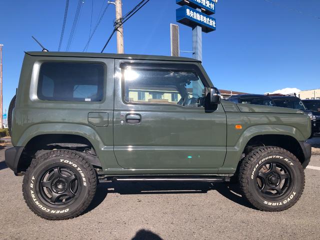ジムニー 　１．５インチアップキット　左右出しシャイニングマフラー　１６インチホイールＴＯＹＯオープンカントリー　７インチフルセグナビ　バックカメラ　ドライブレコーダー　ＥＴＣ（13枚目）