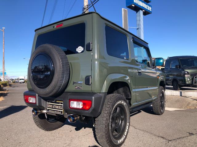ジムニー 　１．５インチアップキット　左右出しシャイニングマフラー　１６インチホイールＴＯＹＯオープンカントリー　７インチフルセグナビ　バックカメラ　ドライブレコーダー　ＥＴＣ（17枚目）
