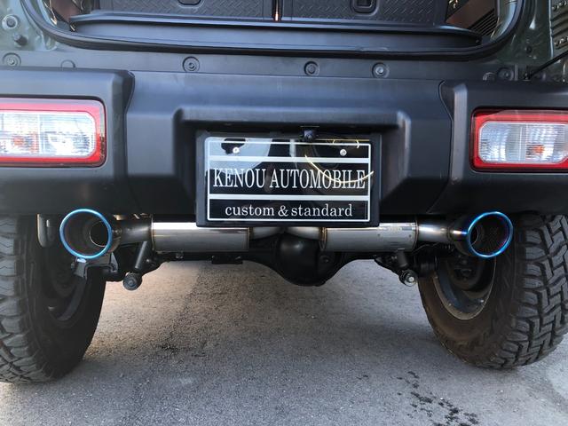 ジムニー 　１．５インチアップキット　左右出しシャイニングマフラー　１６インチホイールＴＯＹＯオープンカントリー　７インチフルセグナビ　バックカメラ　ドライブレコーダー　ＥＴＣ（35枚目）