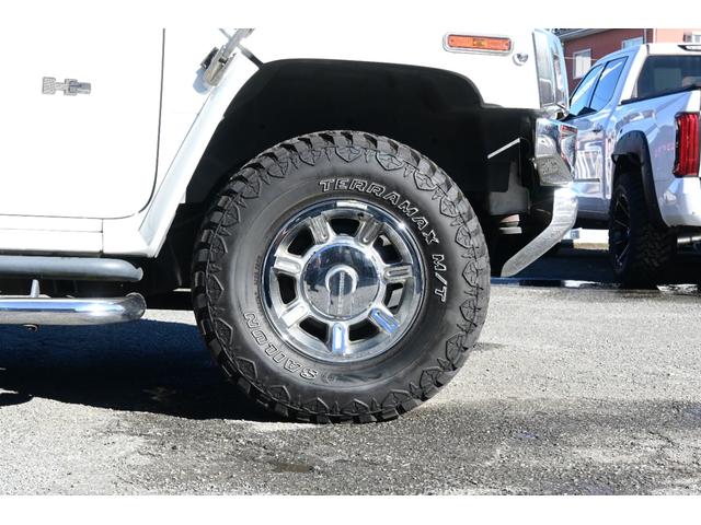 ハマーH2 ベースグレード 05新車平行 黒レザーシート 1No登録 純正アルミ サイバーナビ HDMIミラーリング ETC ドラレコ ヒッチメンバー(15枚目)