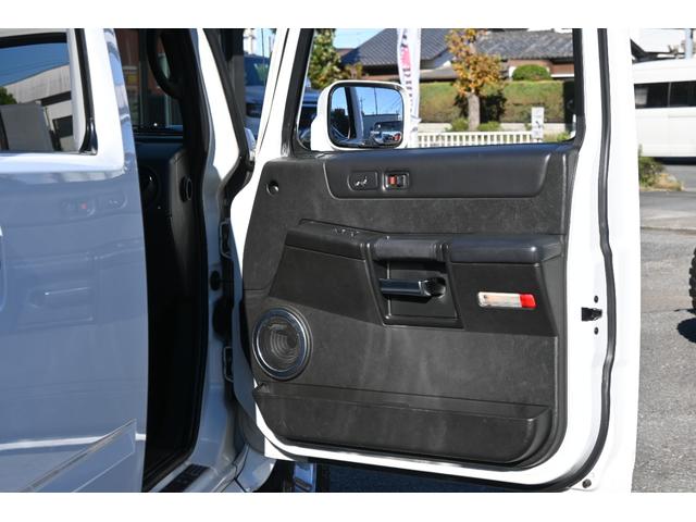 ハマーH2 ベースグレード 05新車平行 黒レザーシート 1No登録 純正アルミ サイバーナビ HDMIミラーリング ETC ドラレコ ヒッチメンバー(27枚目)
