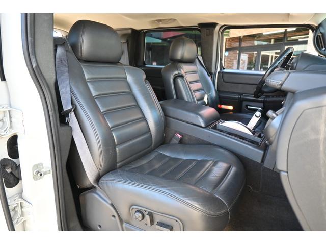 ハマーH2 ベースグレード 05新車平行 黒レザーシート 1No登録 純正アルミ サイバーナビ HDMIミラーリング ETC ドラレコ ヒッチメンバー(28枚目)