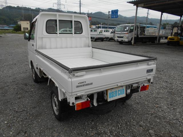 ダンプ 4WD5MT エアコンパワステ タイヤ新品荷台塗装済(6枚目)