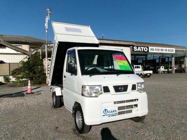 NT100クリッパートラック  4WD 5MT PTOダンプ エアコン パワーステアリング エアバック(2枚目)