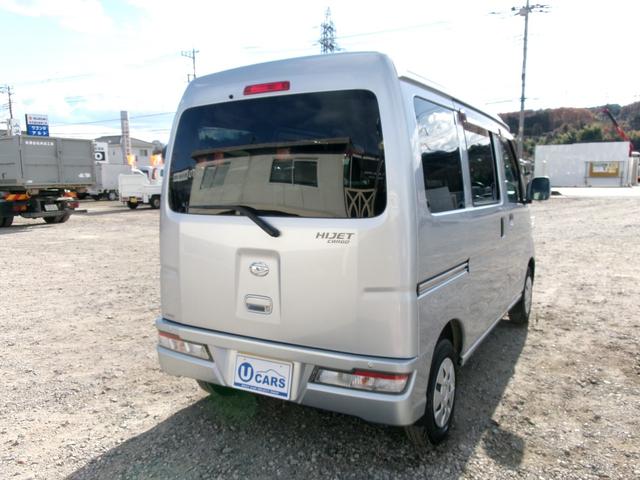 ハイゼットカーゴ クルーズSAIII 4WD 5MT エアコン パワステ パワーウインドウ 両側スライドドア キーレスエントリー(4枚目)