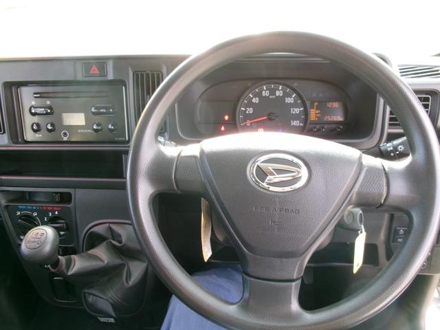 ハイゼットカーゴ クルーズSAIII 4WD 5MT エアコン パワステ パワーウインドウ 両側スライドドア キーレスエントリー(13枚目)