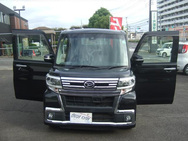 タント カスタムＲＳ　トップエディションＳＡＩＩ　ワンオーナー車　ターボ車　純正メモリーナビ　フルセグＴＶ　リアフリップダウンモニター　両側パワースライドドア　ＬＥＤヘッドライト（2枚目）