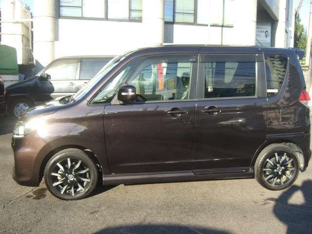 ソリオバンディット ＤＪＥ　社外メモリーナビ　ＴＶ　ＥＴＣ　エンジンスターター　両側パワースライドドア　社外１５インチアルミ　ＨＩＤライト（4枚目）