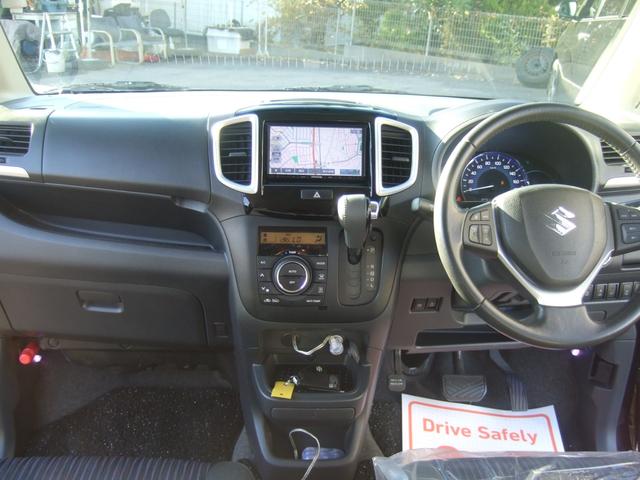 ソリオバンディット ＤＪＥ　社外メモリーナビ　ＴＶ　ＥＴＣ　エンジンスターター　両側パワースライドドア　社外１５インチアルミ　ＨＩＤライト（11枚目）