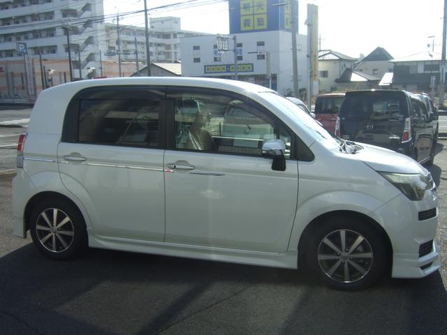 スペイド Y 純正メモリーナビ フルセグTV ETC バックモニター モデリスタエアロ メッキ仕様 社外15インチアルミ スマートキー(3枚目)